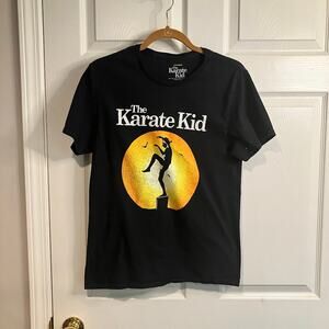 Fifthsun The Karate Kid Crane Kick Jumbo Graphic T-Shirt Black Men's Size M